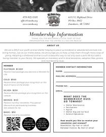Membership Information 